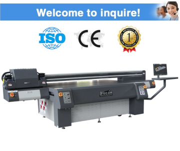 Digital Flatbed glass inkjet printer