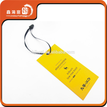 paper label hangtag with your logo