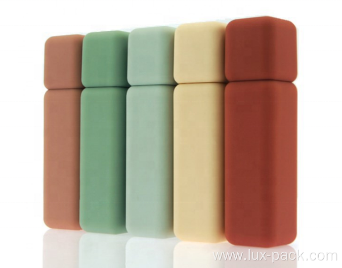Multi-color rubber paintcolor tube lipstick tube