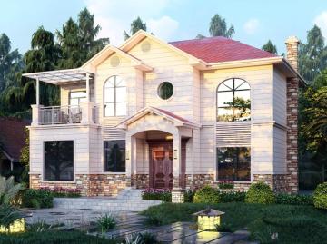 Waterproofing Materials Light Steel Structure House Villa