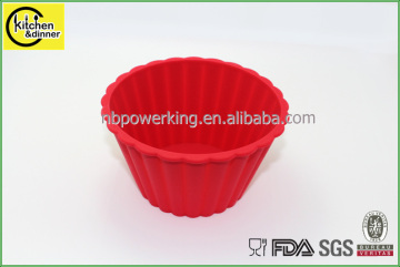 Giant silicone cupcake mold