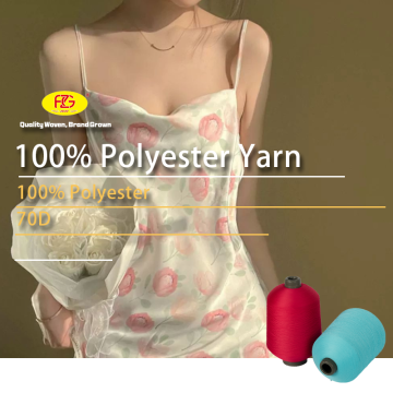 High Quality Pure Polyester Yarn for Knitting Projects