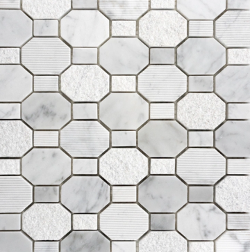 Marble mosaic for building decoration