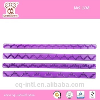 Sugarcraft Decorating tools Lace Edge Cutter straight fril Cutter