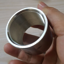 Plain end 150LB class end polished screwed