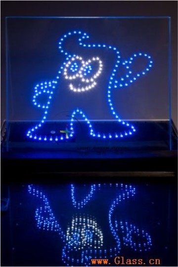 Led Glass, flash glass, light glass