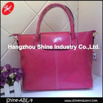 Leather handbag/ real leather tote bag/pure leather hand bag