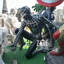 Fiberglass Spiderman Resin Action Figure Spider Man Statues