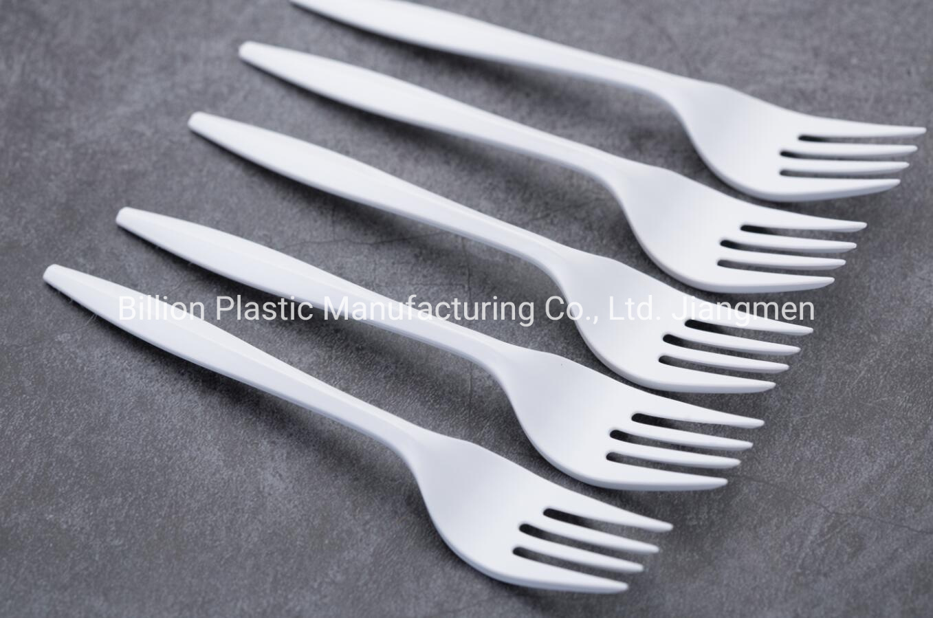 2.3 G Food Dome Lid Grade Hygienic Disposable White Plastic PP Fork