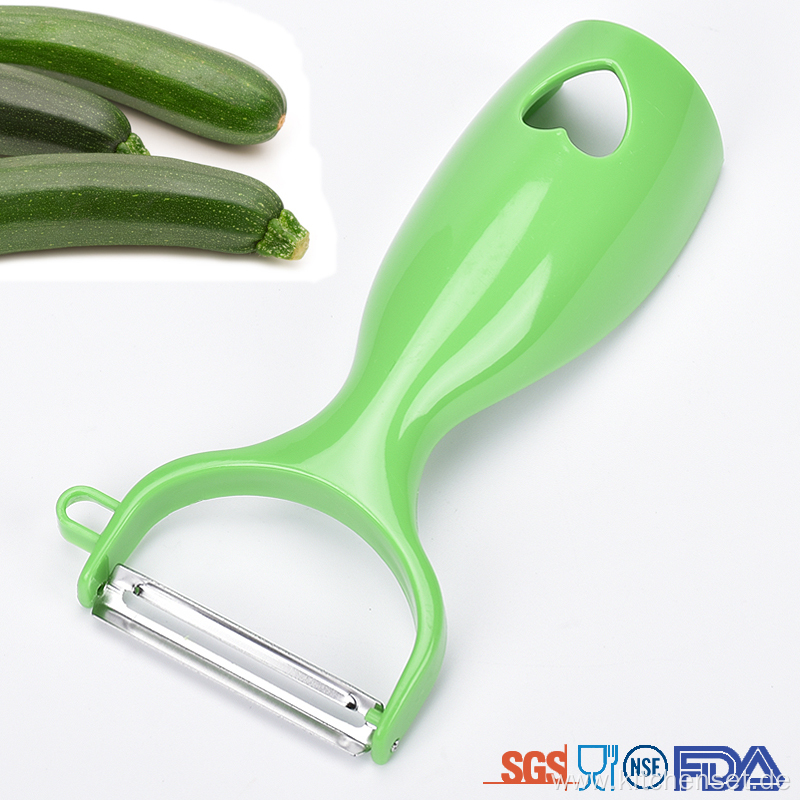 Fancy Plastic Handle Ergonomic Vegetable Peeler