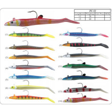 Fishing Jig Head with Soft Bait Lure