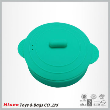 food grade silicone microwave safe rice bowl