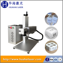 Metals/Plastic/Rubber/ABS/PVC/PES/Steel/Titanium/Copper Fiber Laser Marking Machine with laser marking software ezcad