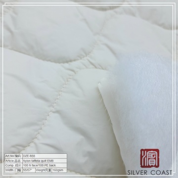 nylon taffeta quilting embroidery