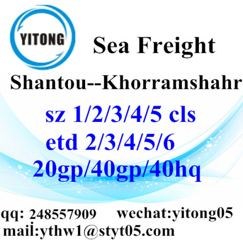 Shantou Logistics Services naar Khorramshahr