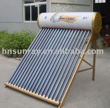 Compact portable solar hot water geysers