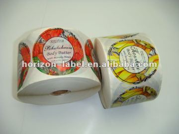 self adhesive fabric sticker label