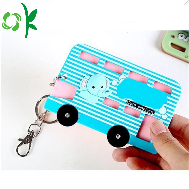 Cartoon Car Silicone Key Accessories