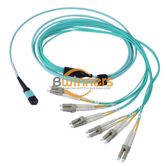 12F MPO-LC PC DX Fiber Patch Cord