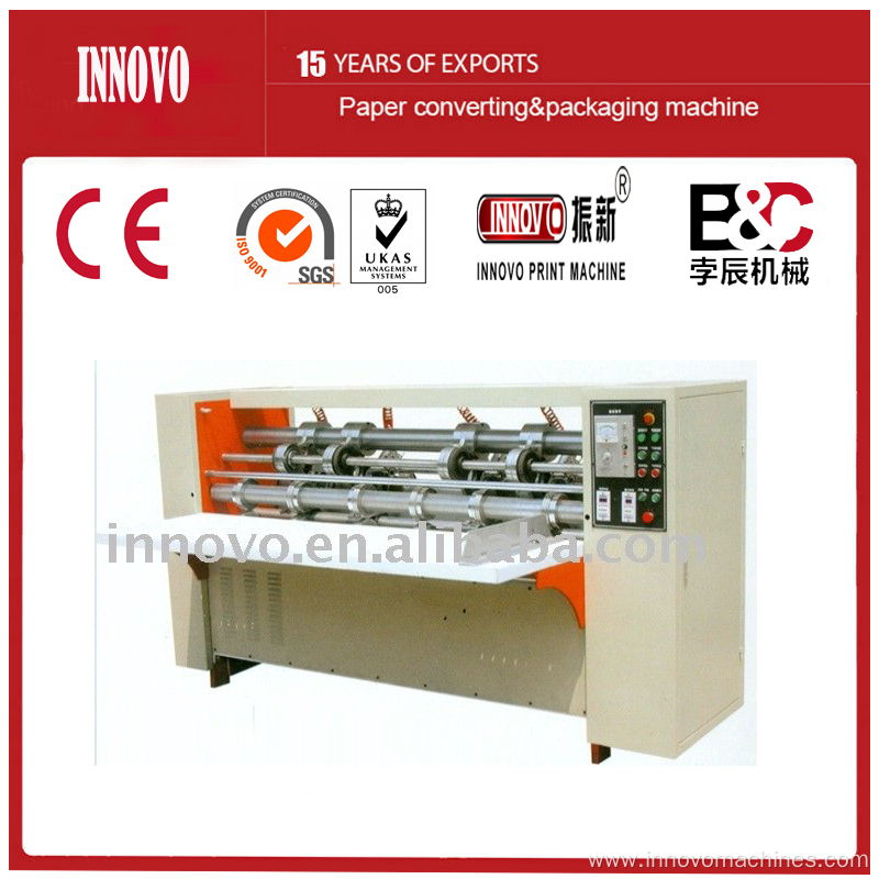 thin edge cut slitting machine