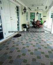 Best Selling Products Multicolored Jinsha Plastic Floor Tile Outdoor Floor Tiles100*100mm