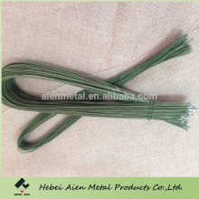 paper covered artificial stem wire green color