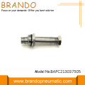 Attacco manubrio solenoide Pentagonale OD bianco argentato a tubo