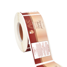 Custom  Food Containers Adhesive Waterproof Labels printing