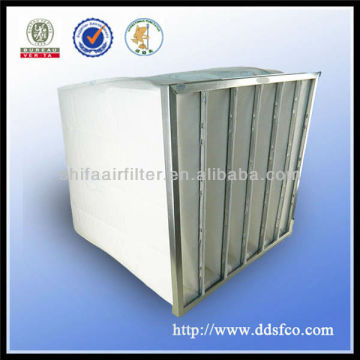 Secondary Filtration F7 Activated Carbon Electrically Charged Synthetic Bag Filter