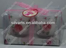 valentine candle gift set