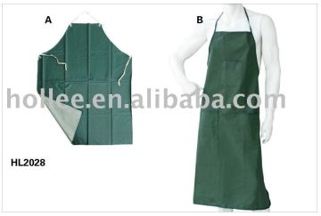 pvc cooking apron