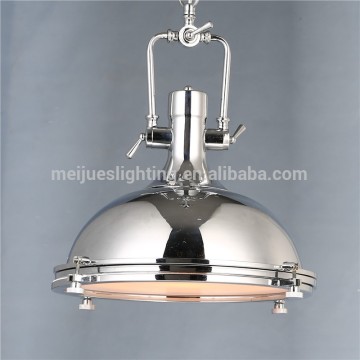 Vintage Style Polished Chrome pendant lighting Edsion bulbs Industrial pendant light