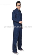 LB70 autumn and winter thick long-sleeved denim overalls suit tooling labor insurance wholesale workwear