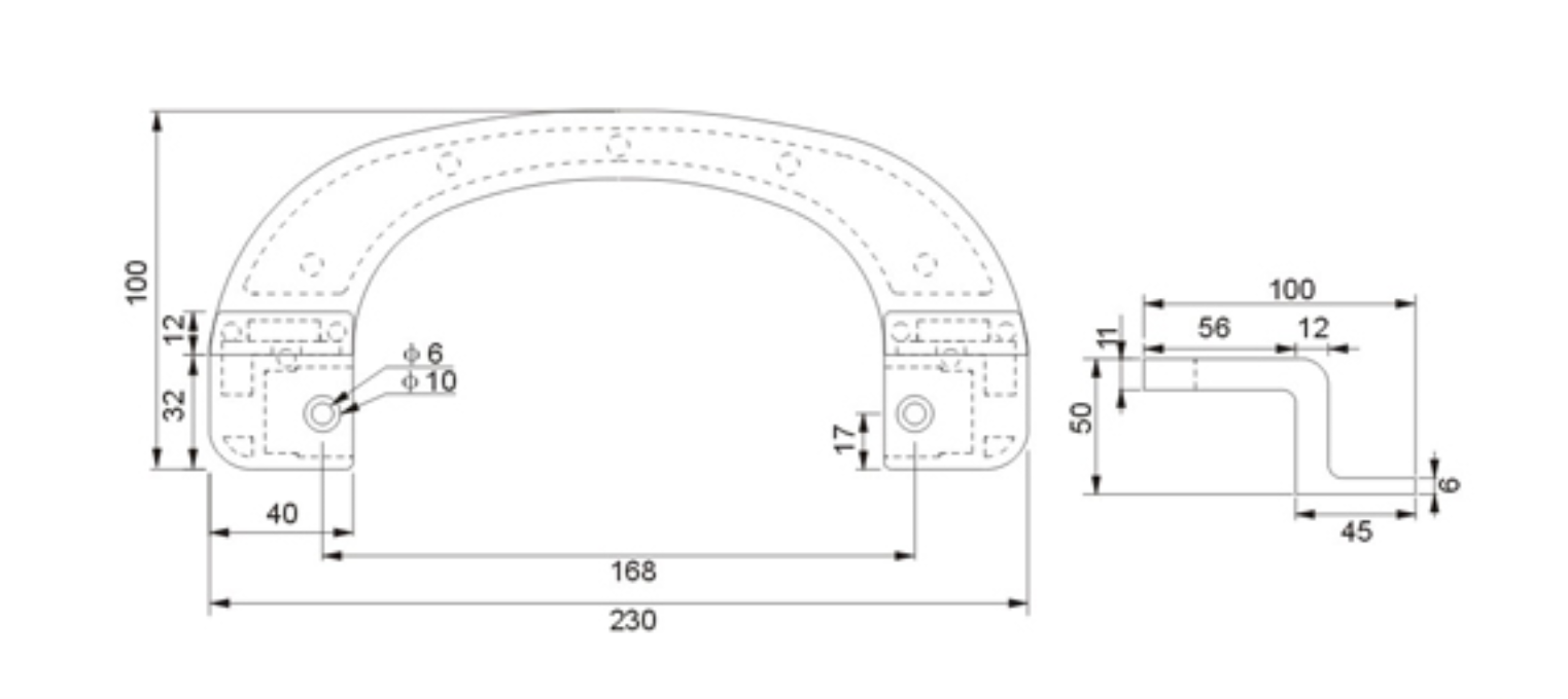 China MANIJA DE ALUMINIO PARA PUERTA Fabricantes