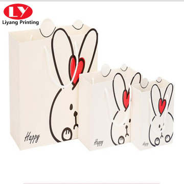cute rabbit gift bag for children or girls