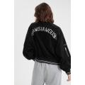 American High Street Embroidery Baseball Uniform Jacket