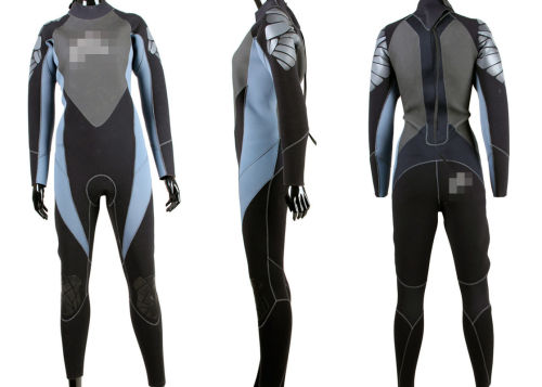 Professional Neoprene 5mm Wetsuit, Long Sleeve Full Scuba Diving Suits Gear For Men