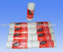 High quality star sealed plastic garbage bag on roll