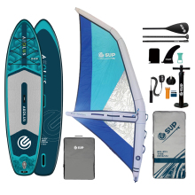 E-SUP: Inflatable Windsurfing Paddle Board for Water Sports