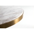 Round Marble Top Single Leg Restaurant Dining Tables