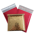 Aluminum Glamour Foil Metallic Bubble Mailers with Logo