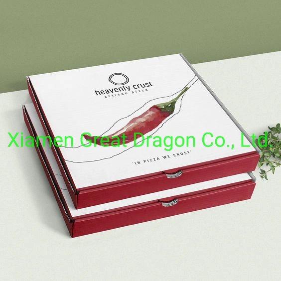 Take out Pizza Delivery Box with Custom Design Hot Sale (PZ2009222005)