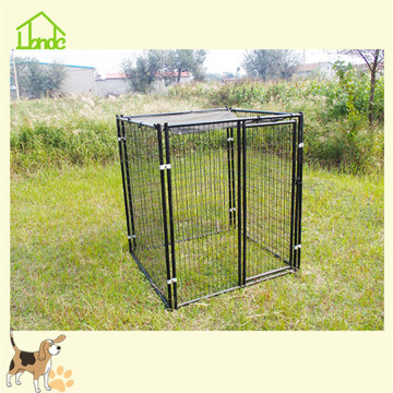 More durable big black pet dog kennel