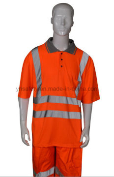 Safety Work Wear Polo T Shirt