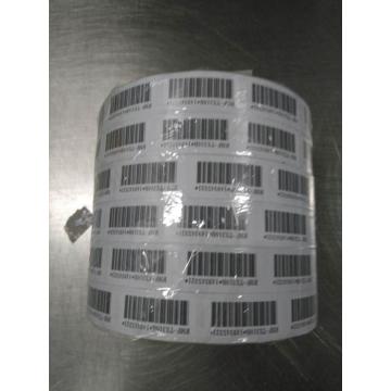 Etiqueta adhesiva de embalaje de código QR de código de barras