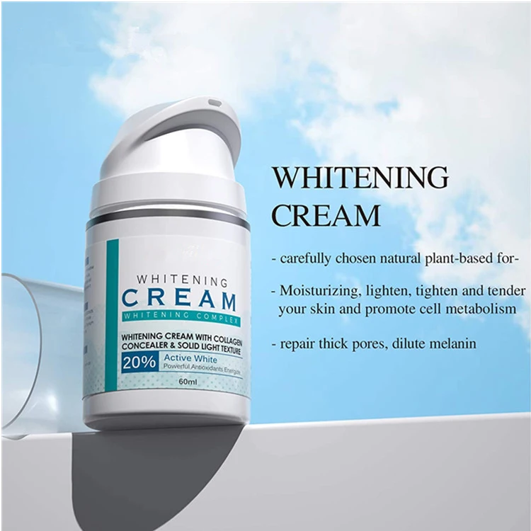 OEM Private Label Facial Lightening Cream Underarm Whitening Cream for Body