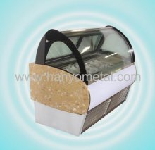 Ice cream display freezer