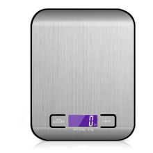 Digital Kitchen Scale for Baking & Cooking - Stainless Steel, 5kg/1g, Grams & Ounces