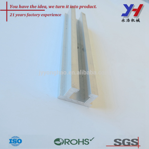 Custom Anodized Aluminum extrusion profile for construction as drawings
