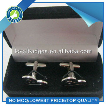 cufflinks in box/metal cufflinks/silver cufflinks